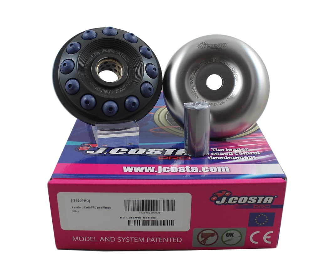 Variateur J Costa Pro 10 Rouleaux - 98 Mm, Manchon 39 Mm - Neuf Sous Emballage - Pour Scooter/moto